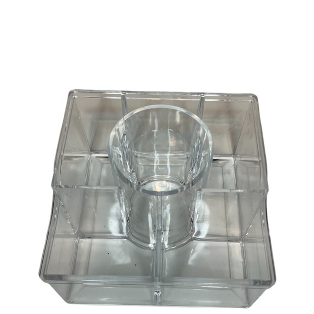 Acrylic brush‎ holder